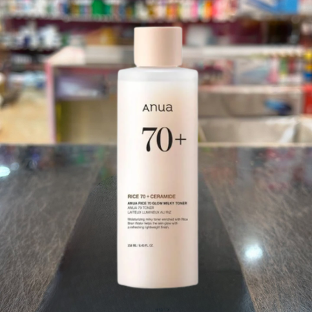 Anua Toner Lacté Éclat 70% Riz + Céramides – 250 ml