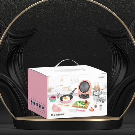 مطبخ أطفال حقيقي للطهي