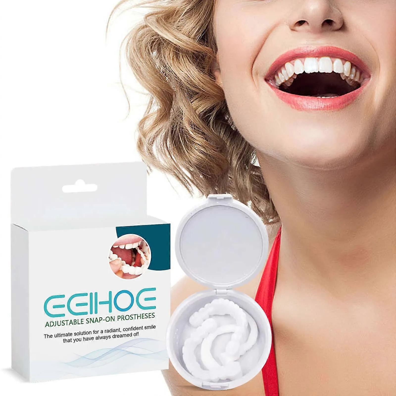 طقم أسنان قابل للتعديل Snap On Dentures