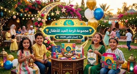 🏆 مجموعة فرحة العيد للأطفال – إصدار خاص 2026 🌙✨