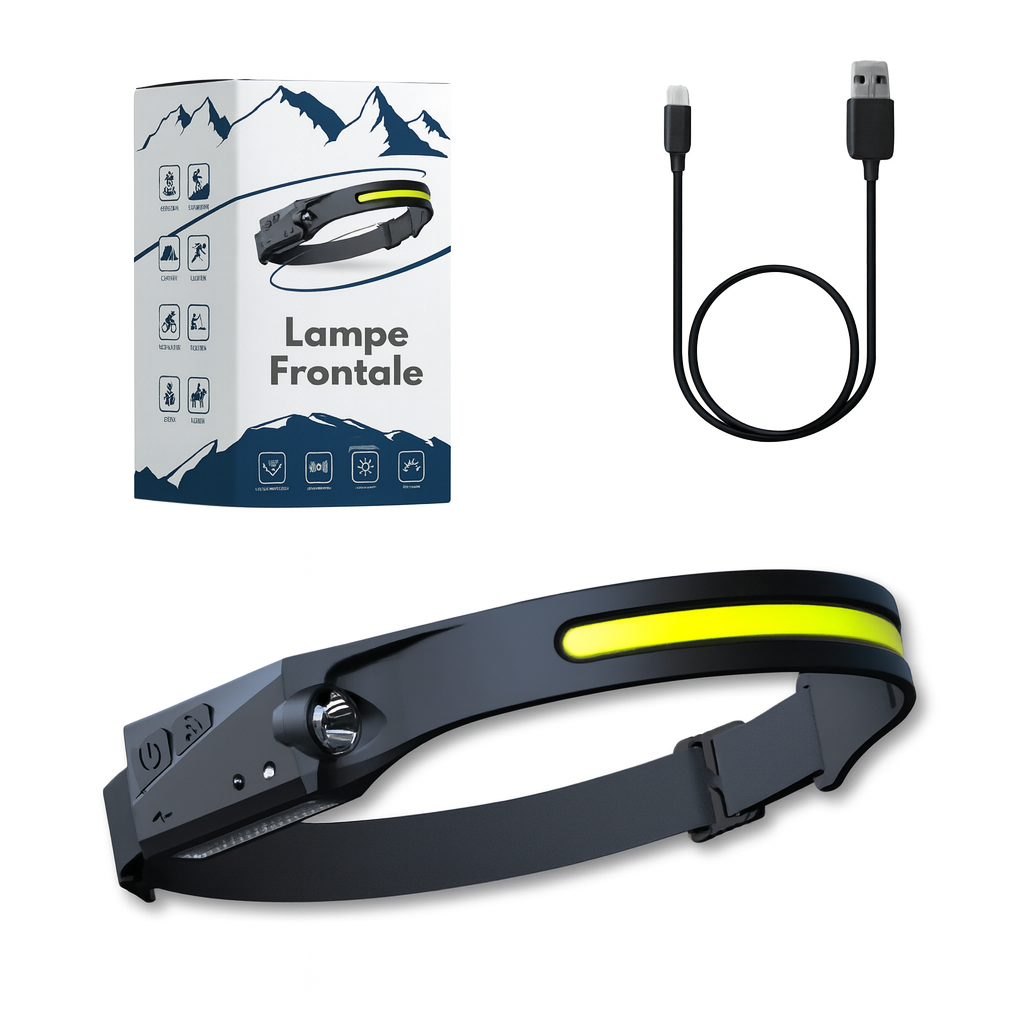 Lampe Frontale 230°