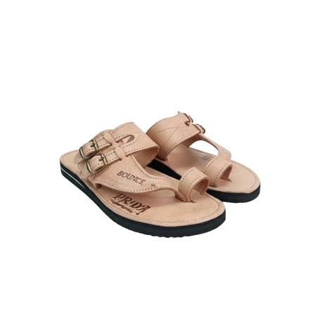 صندالة راحة بالجلد الطبيعي--رجالية