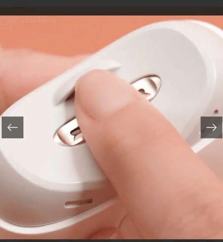 مقص أظافر كهربائي أوتوماتيكي من Seemagic مزود مزود بقلامة الأظافر ومبرد الأظافر , مناسب للأطفال و الكبار