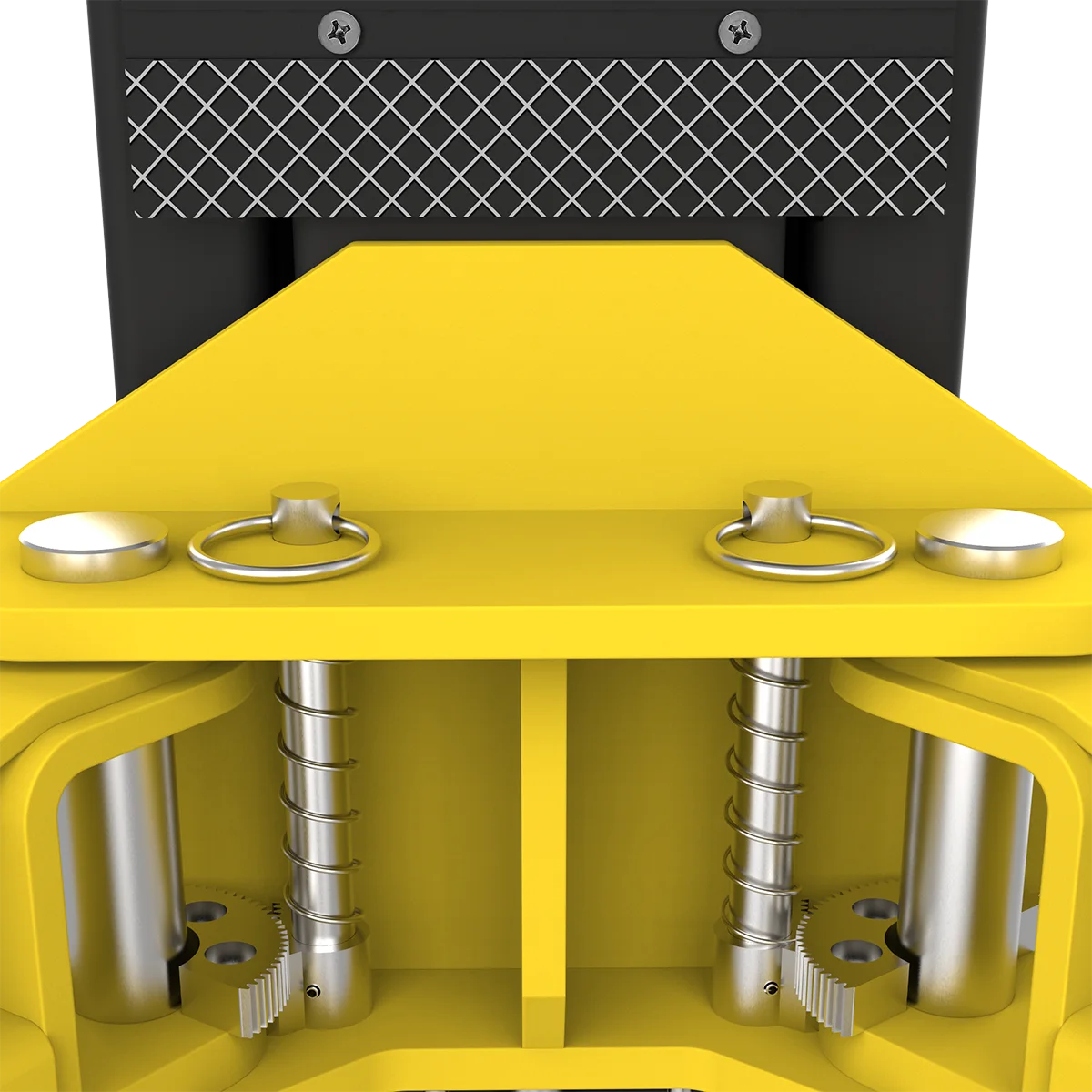 GrandPrix GP-9LC Two Post Car Lift - 9,000-Lb Capacity - Floorplate