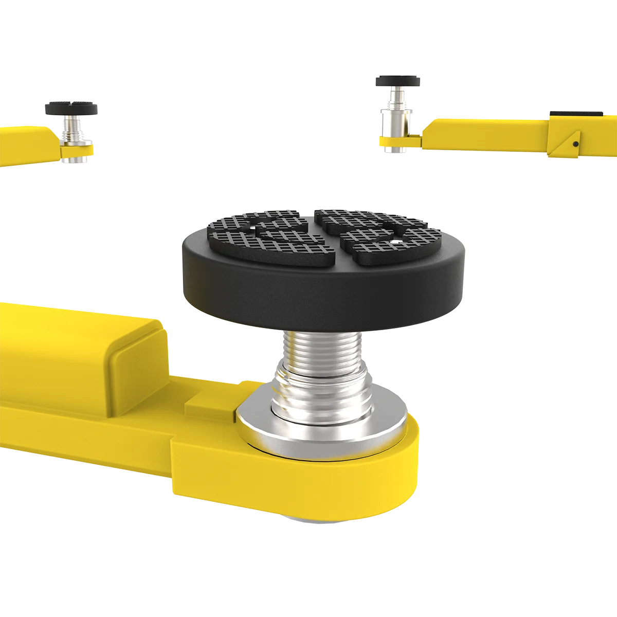 GrandPrix GP-9LC Two Post Car Lift - 9,000-Lb Capacity - Floorplate