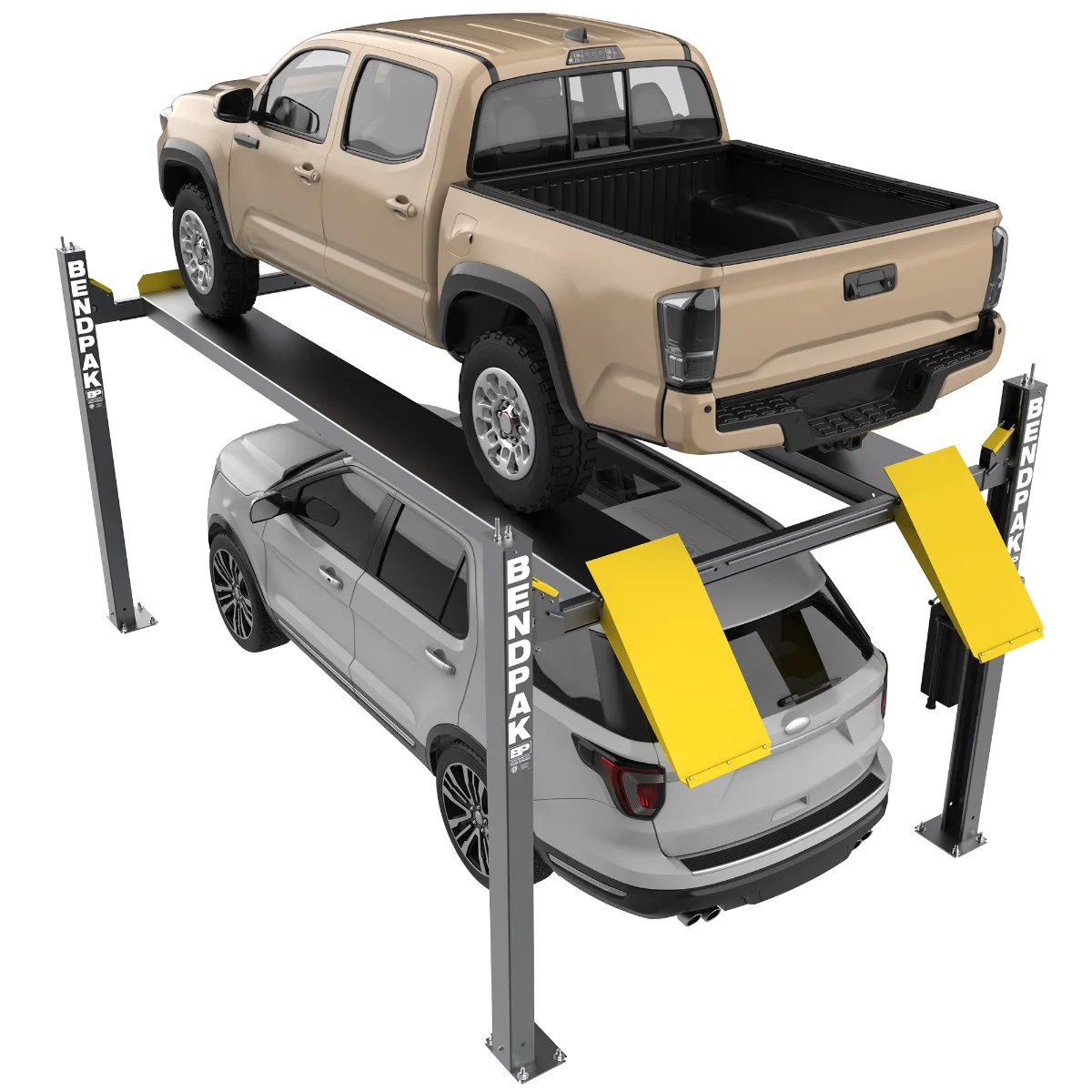 HD-9EWT 9,000-lb. Capacity / Four-Post Lift / Extra-Wide / High Lift