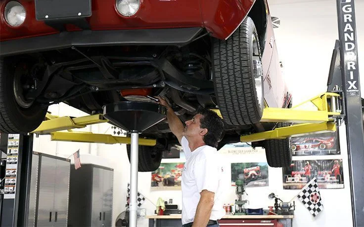 GrandPrix GP-7 Two Post Car Lift - 7,000-Lb Capacity