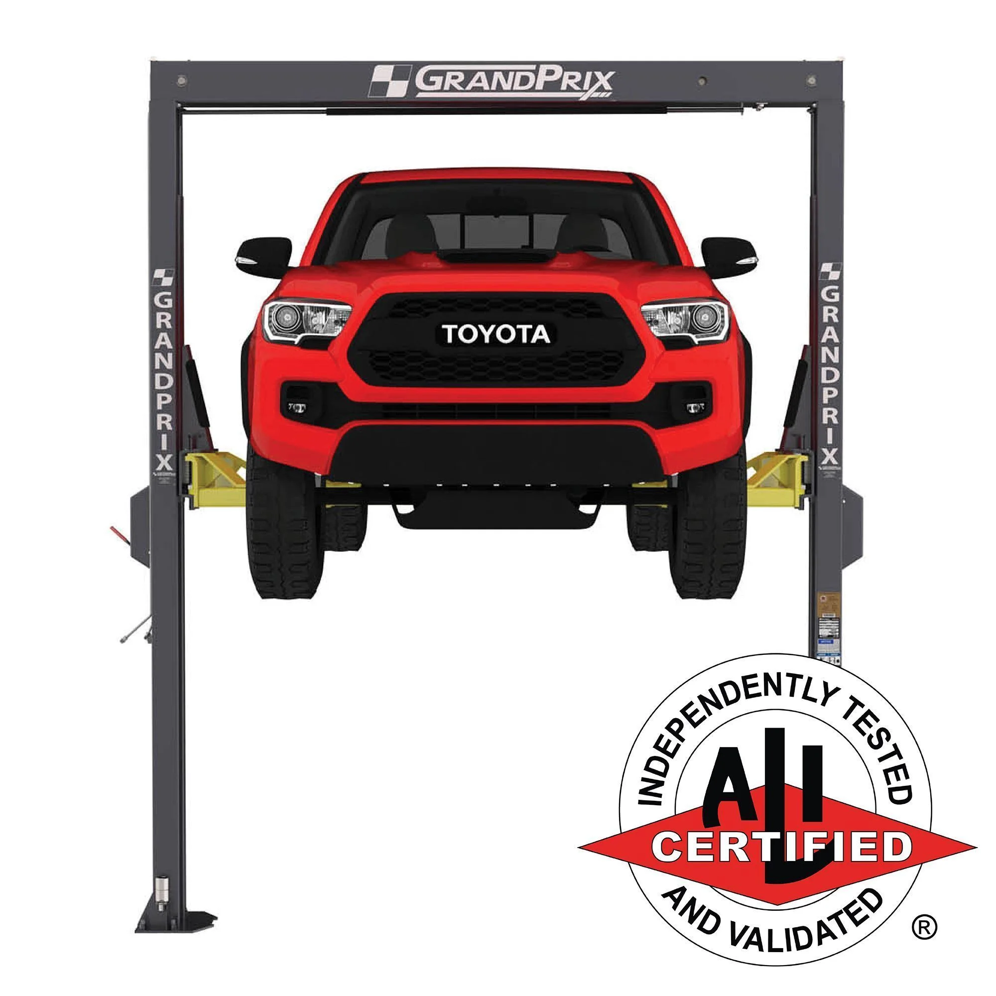 GrandPrix GP-7 Two Post Car Lift - 7,000-Lb Capacity