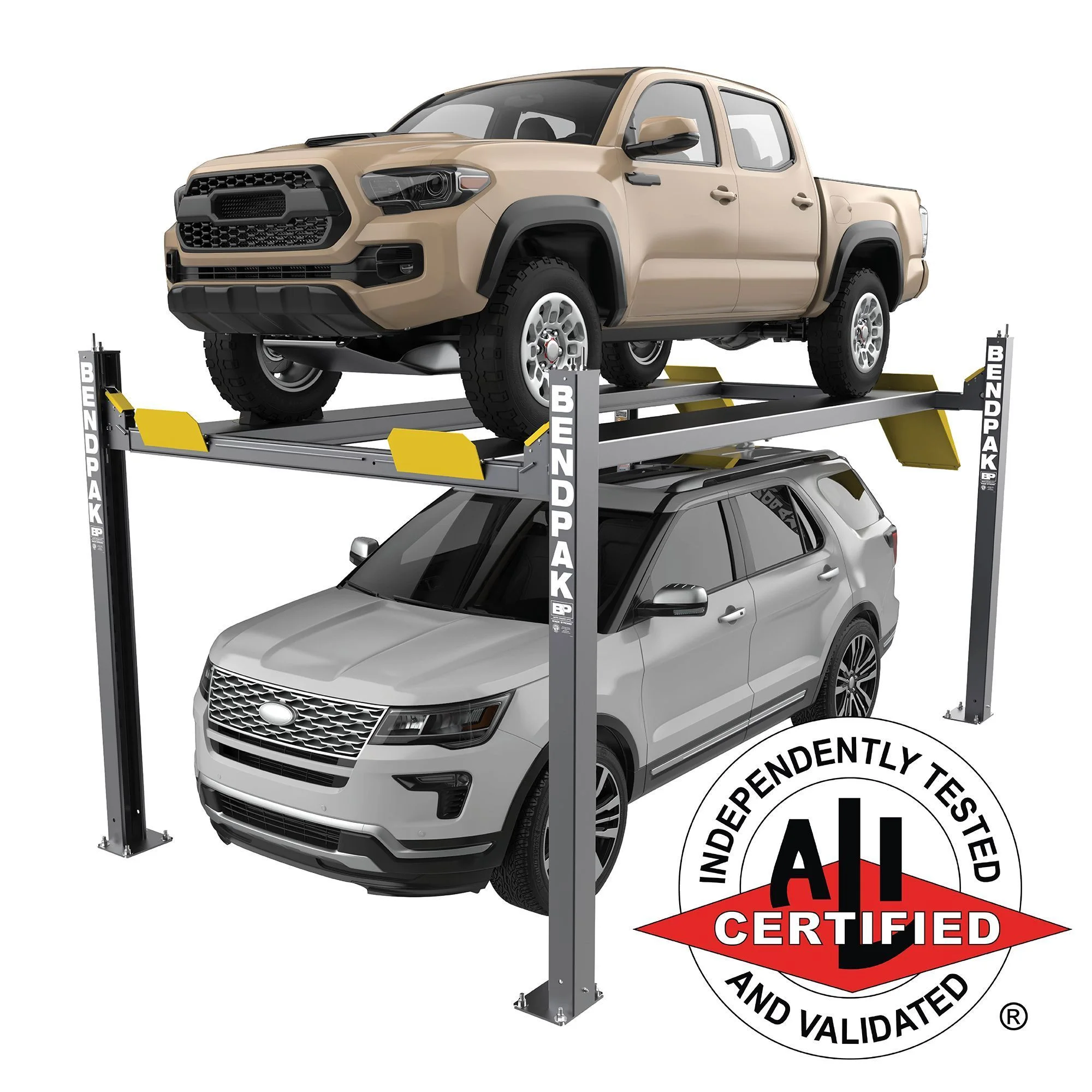 HD-9EWT 9,000-lb. Capacity / Four-Post Lift / Extra-Wide / High Lift