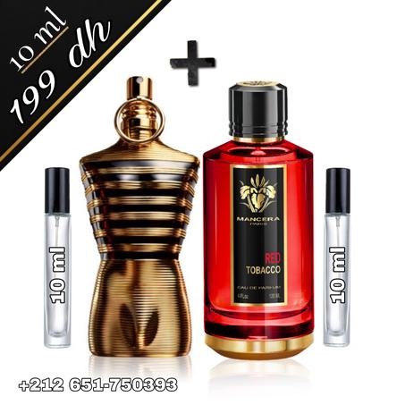 10 ml : Red tobacco + le male elixir