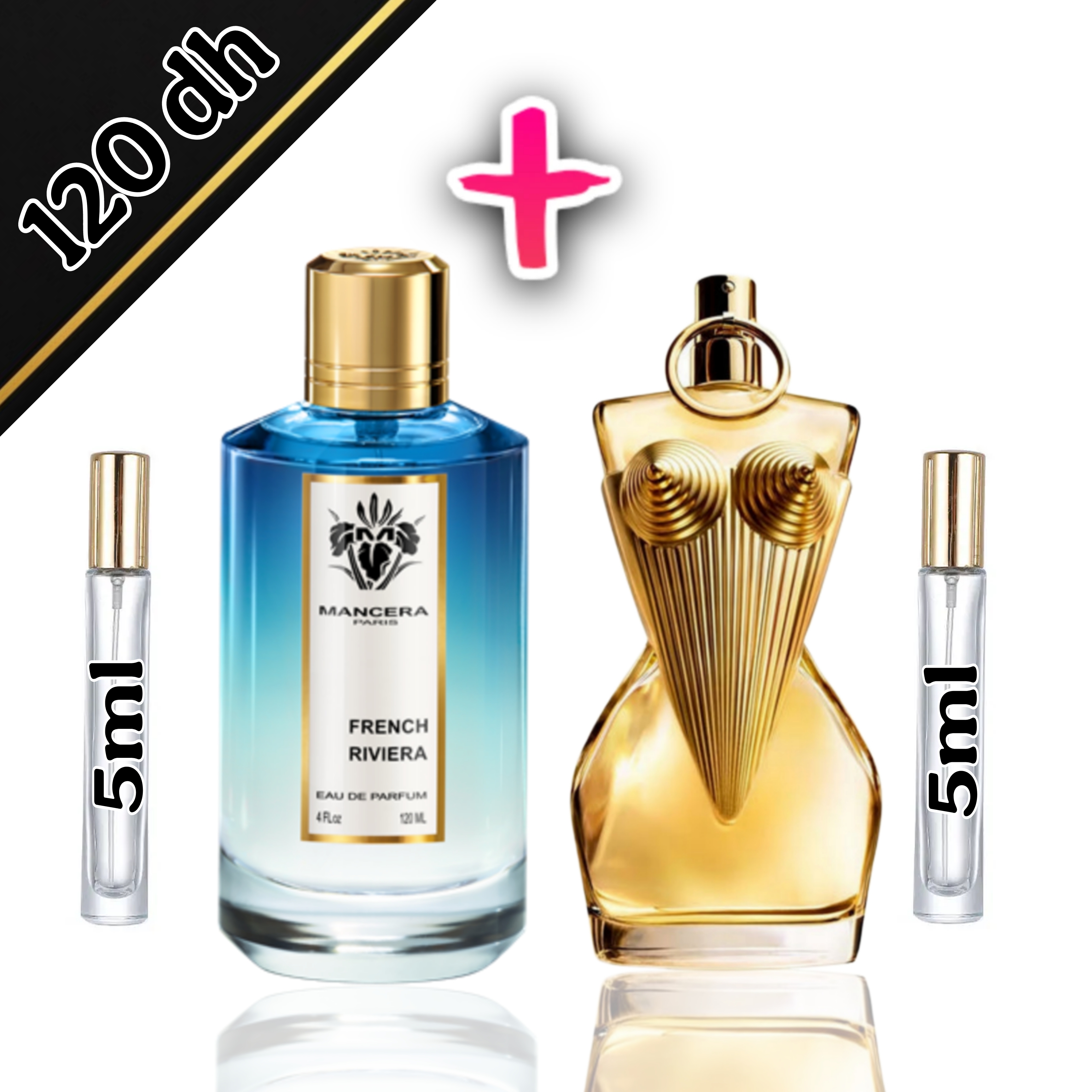 5 ml : french riviera + divine