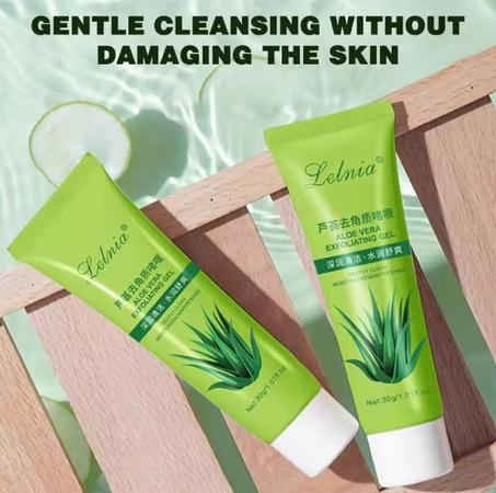 جل تقشير الوجه، مقشر لطيف غير مسبب للحكة للوجه والجسم، تقشير وتنظيف الجلد الميت، يكشف عن بشرة متوهجة 30 مل (copy)2