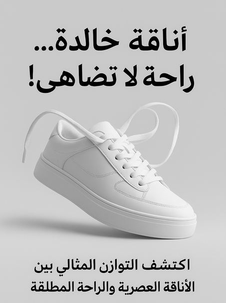أناقة خالدة… راحة لا تُضاهى! 👟