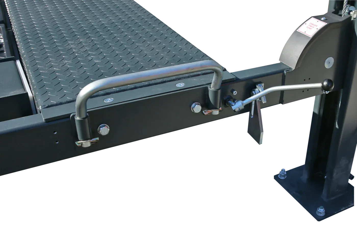 APlusLift 10,000LB 4-Post Portable Parking Storage Service Car Lift - HW-4P10S