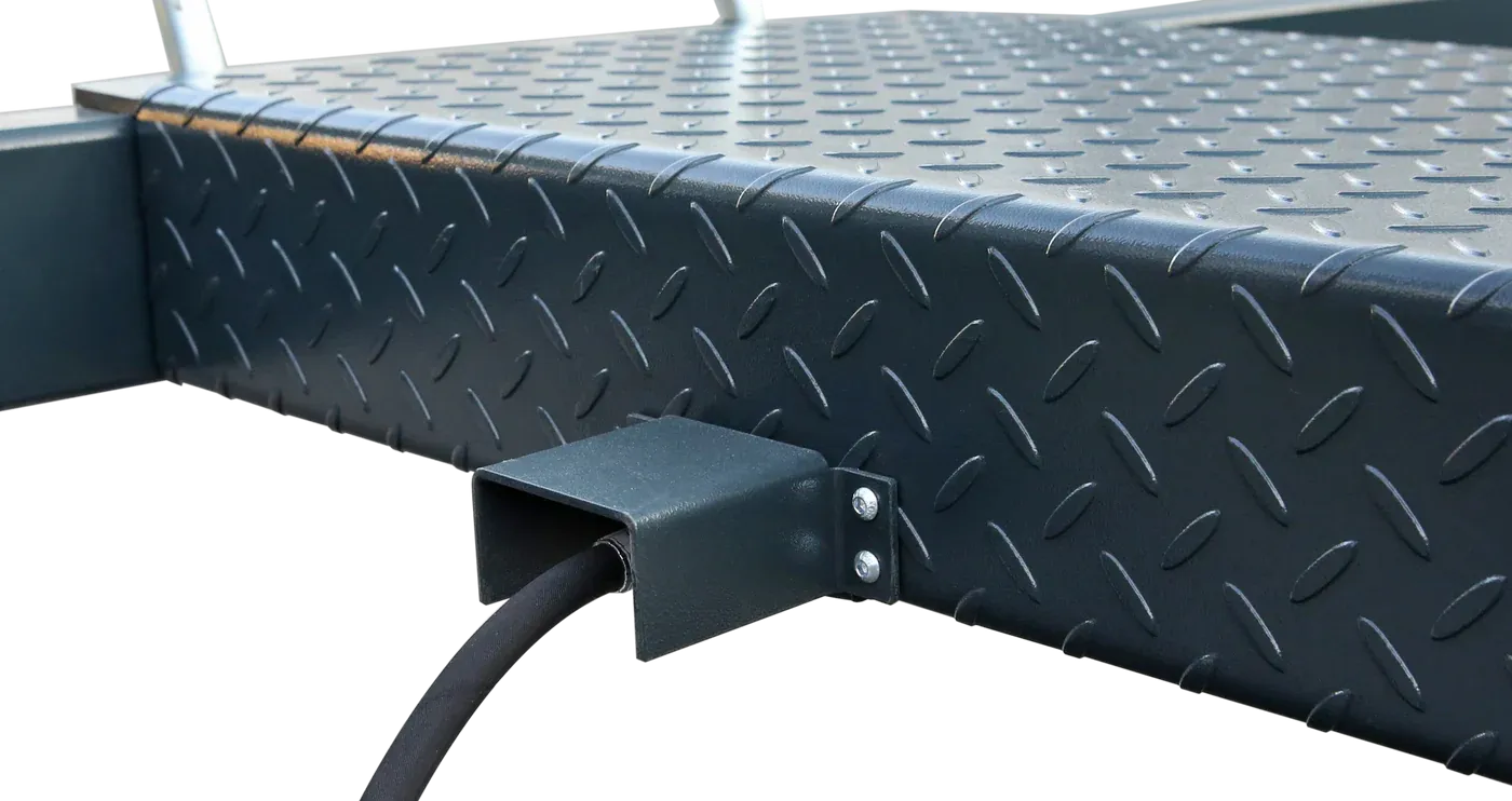 APlusLift 10,000LB 4-Post Portable Parking Storage Service Car Lift - HW-4P10S