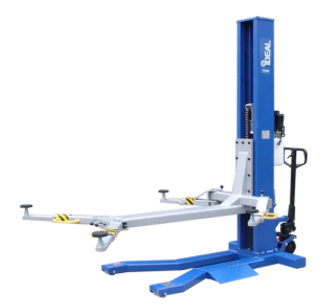 ideal msc-6klp mobile single post lift