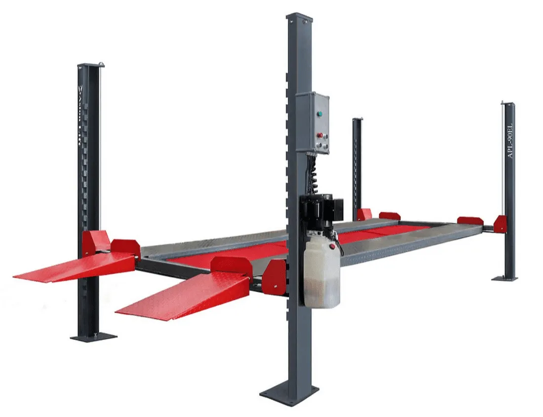 Aston Technologies* 4-Post Parking Lift 9000lbs. Electric Lock Release APL-90EL
