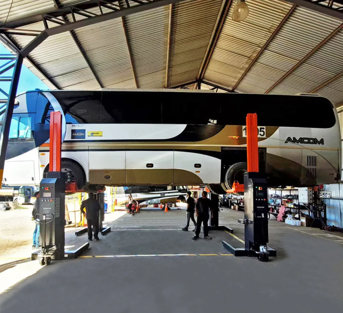APluslift Falcon 18000LB and 22000LB Mobile Column Lifting System