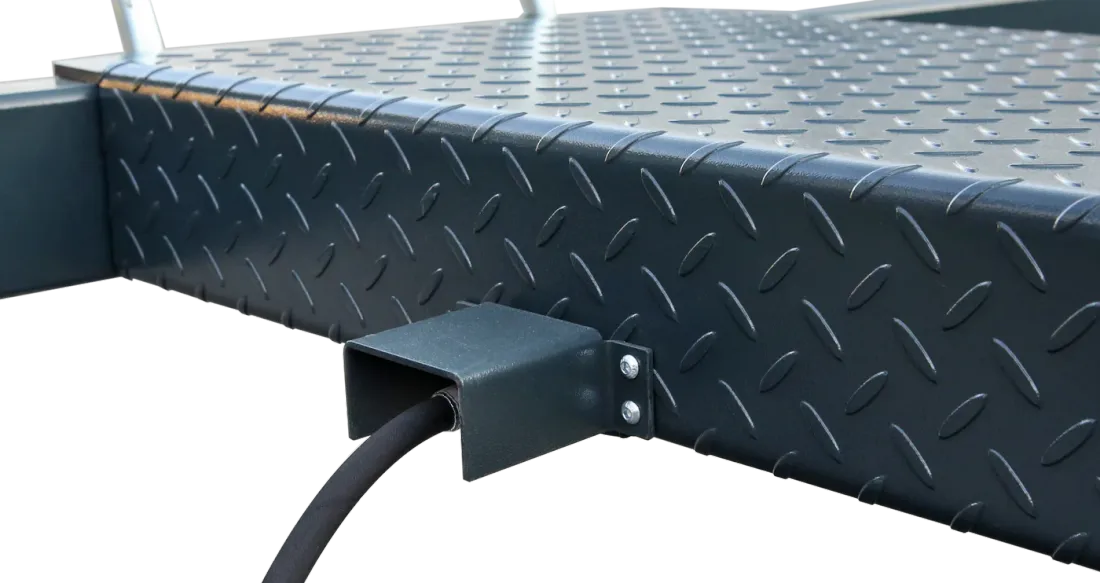 APlusLift 10,000LB 4-Post Portable Parking Storage Service Car Lift - HW-4P10S