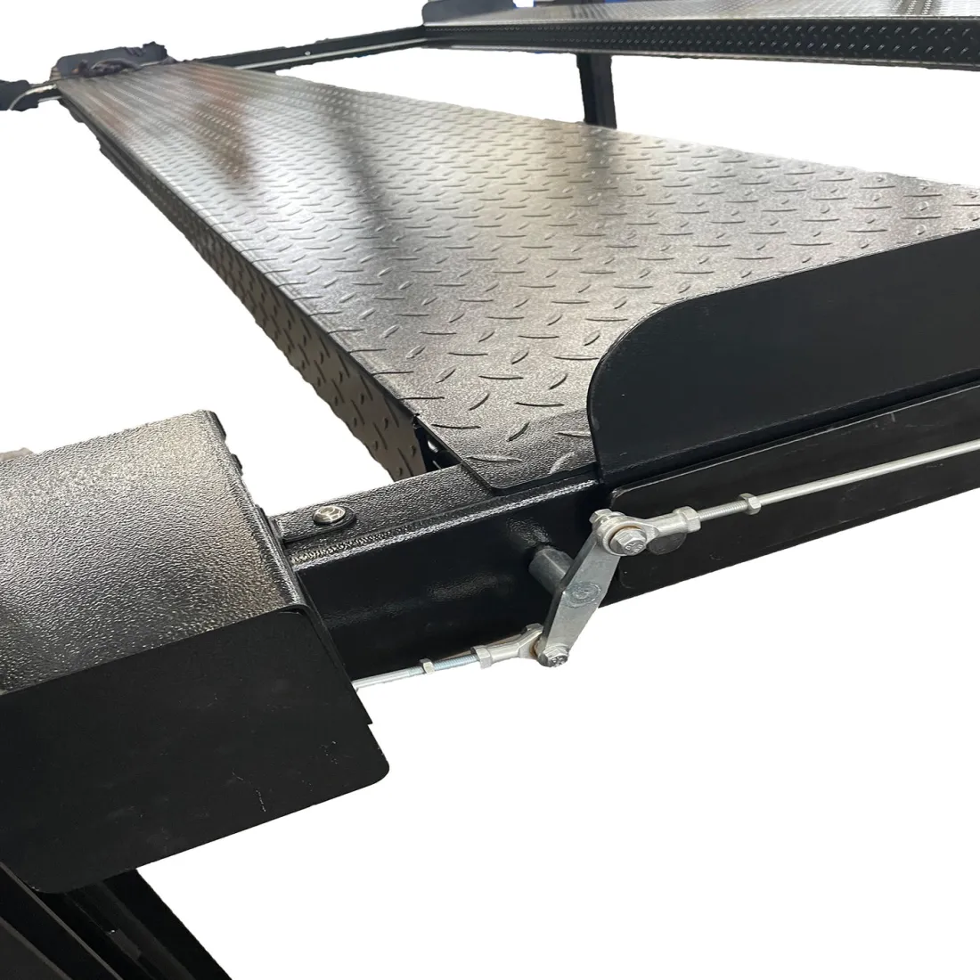 APlusLift HW-8SXLT 8000LB 4-Post Extra Tall/Long/Wide Portable Storage Service Car Lift