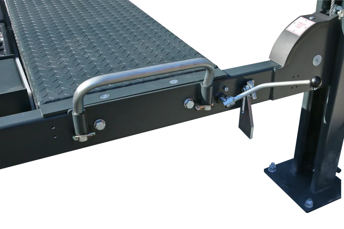 APlusLift 10,000LB 4-Post Portable Parking Storage Service Car Lift - HW-4P10S