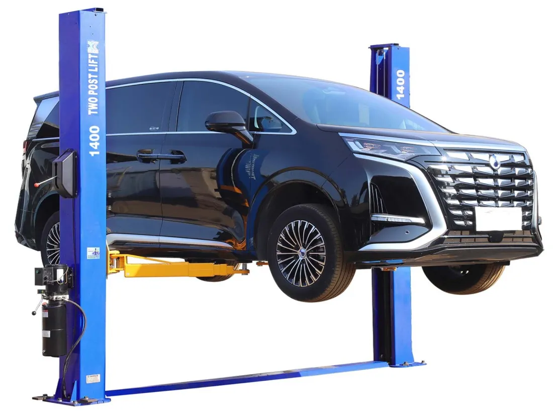 Xinkong Two Post L1400 Auto Lift 14,000 lb. Capacity Car Vehicle Lift 220V