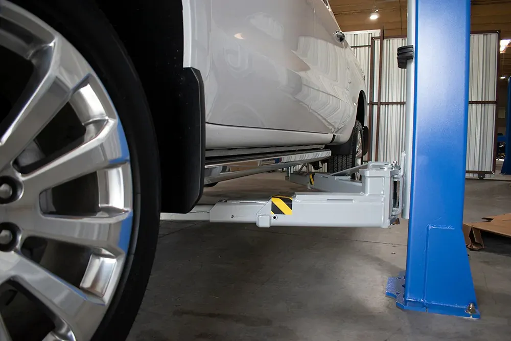 Ideal TP10KAC-DX 10,000 lb. ALI Certified 2-Post Bi-Symmetric Clear Floor Lift