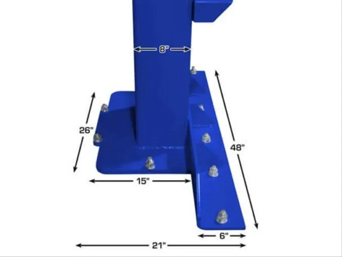 Atlas® Platinum PVL-15 2-Post Lift (15,000 lbs) - ALI Certified Heavy-Duty Auto Lift
