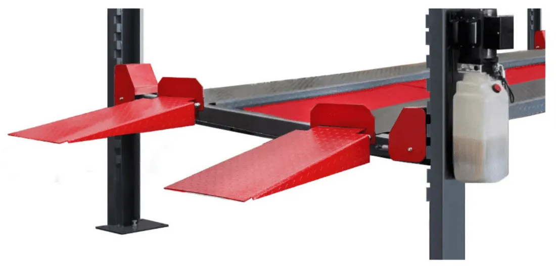 Aston Technologies* 4-Post Parking Lift 9000lbs. Electric Lock Release APL-90EL