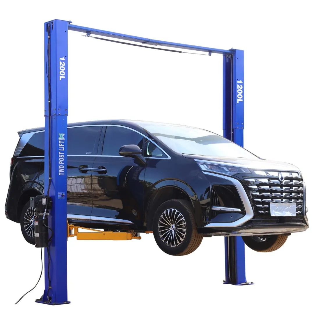 Xinkong Two Post 1200L Clear Floor Auto Lift 12,000 lb. Capacity Truck Hoist