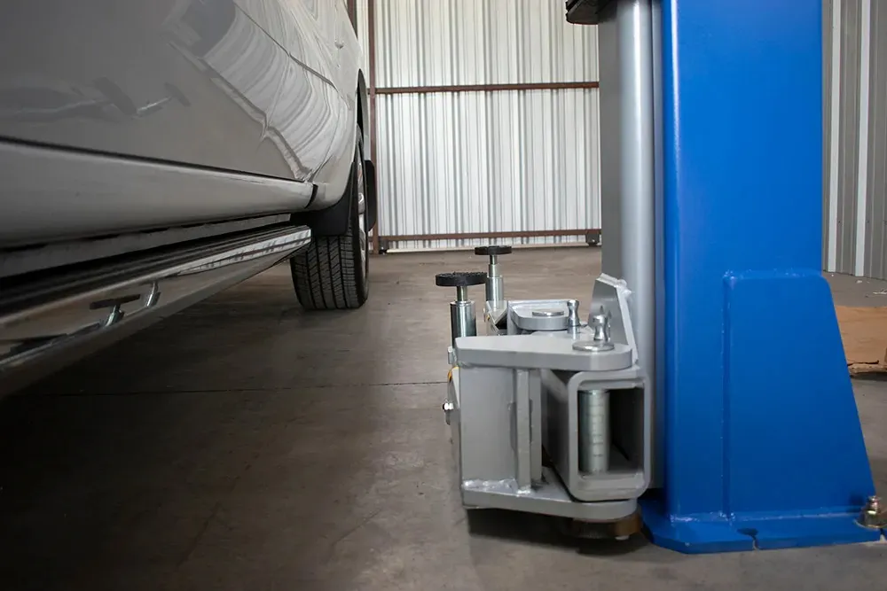 Ideal TP10KAC-DX 10,000 lb. ALI Certified 2-Post Bi-Symmetric Clear Floor Lift