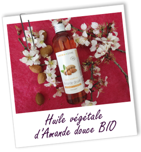 Huile végétale d'Amande douce BIO - 100 ML