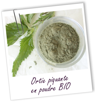 Extrait de plante Ortie BIO (poudre) - 100 G