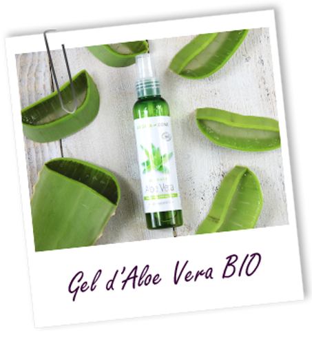 Extrait de plante Gel d'aloe vera BIO - 100 ML