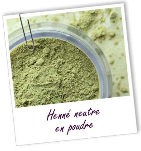 Extrait de plante Henné neutre BIO - 250 G