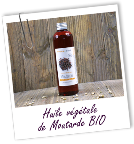 Huile végétale Moutarde BIO - 250 ML