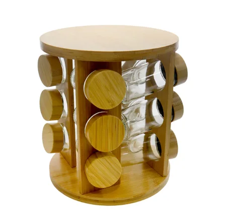 طقم التوابل دوّار 12 قطعة 19×22 سم