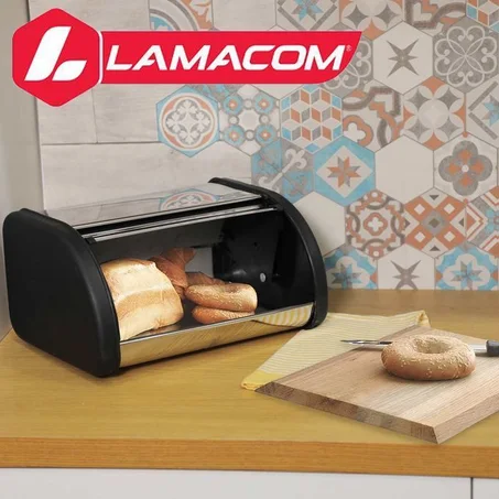 🍞 علبة حفظ الخبز Lamacom – سعة كبيرة
