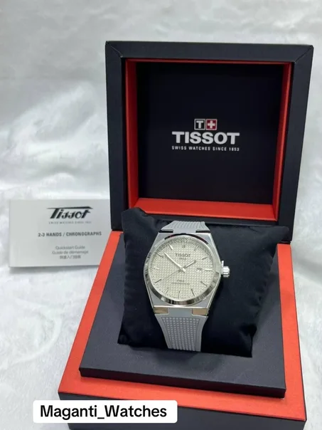 TISSOT SILICONE gris