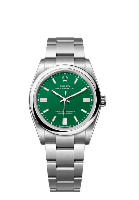 Rolex oyster VERT OLIVE