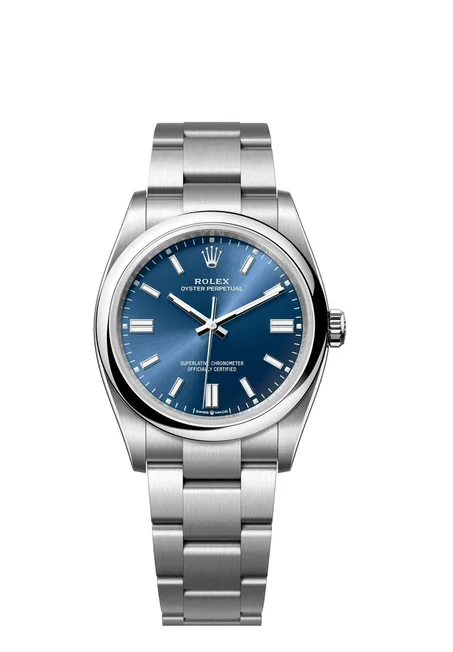 Rolex oyster BLEU ROI