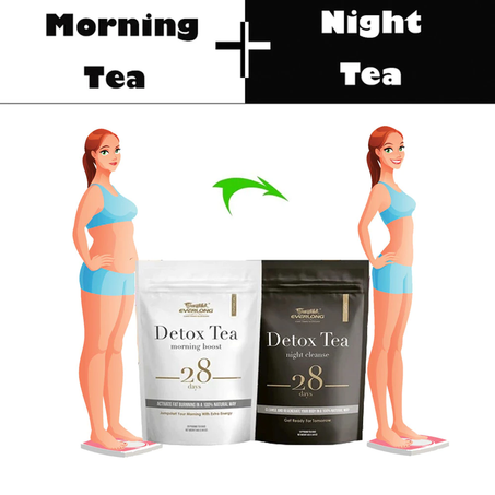 Detox drink 28 days night and morning, burn fat, cleanse flat stomach, balance, rapid slimming, weight loss products, serum