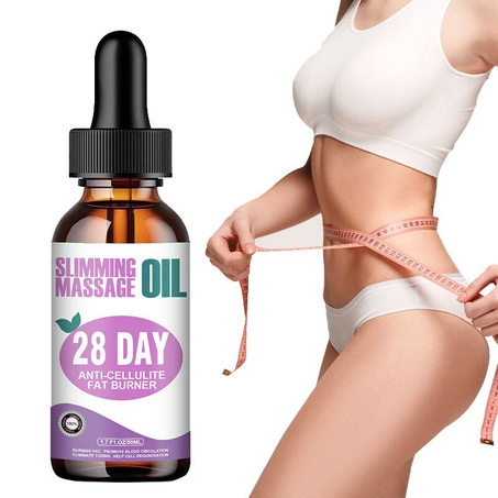 Secret De Peau - Slimming Oil for Weight Loss, Anti-cellulite, Burn Whole Body Fat, Beauty Massage Cream, Slim Serum