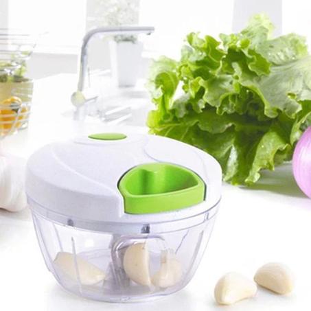 Kitchen Pulling Manual Food Rope Processor Shredder Vegetable Meat Garlic Onion Chopper Slicer Household Hand Mincer Tool