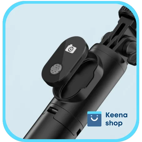 حلقة ضوء وعصا سيلفي 3 في 1