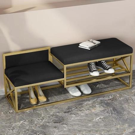 banquette a chaussure métallique