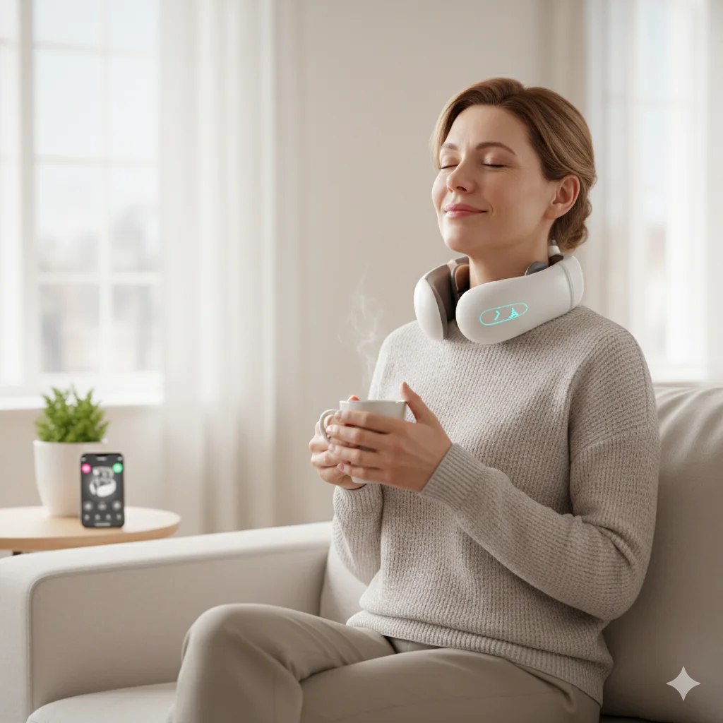 جهاز تدليك الرقبة الذكي