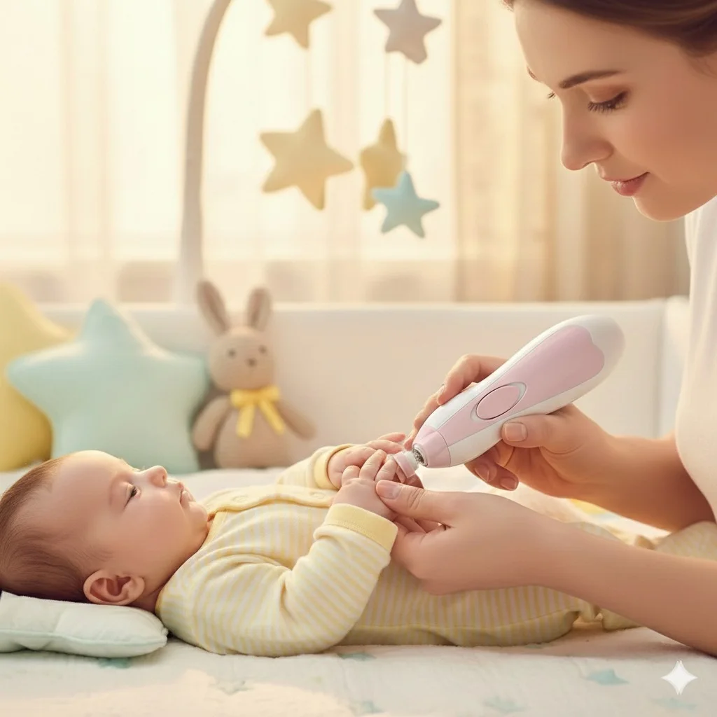 مبرد أظافر الأطفال الكهربائي