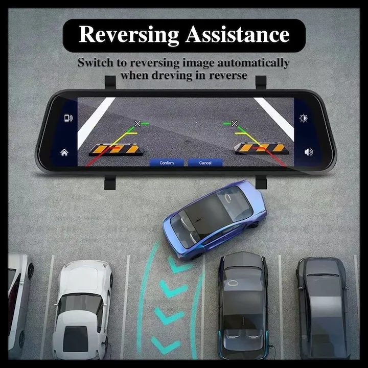 مرآة الرؤية الخلفية الذكية