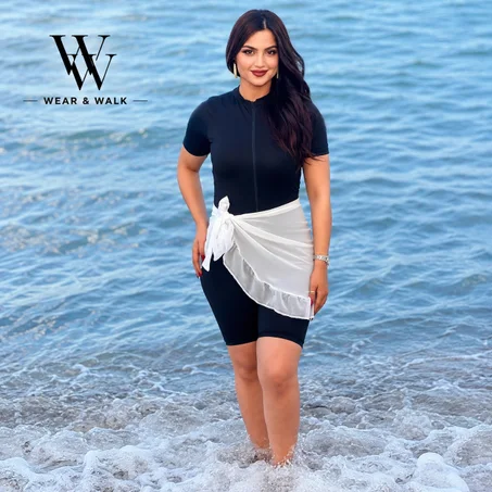 Maillot de Bain Burkini Court